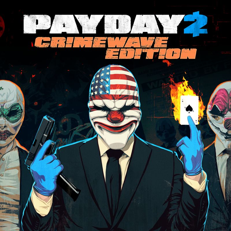 Payday 2: Crimewave box art for Playstation 4